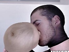 MYLF BDSM - Mommy with a pantyhose fetish fucked balls deep and hard