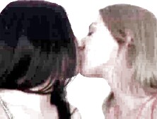 Delightful Eye Candy - 2 Hawt Lesbos Slip Toes in Twats