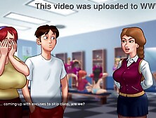 All sex scenes with Judith and Tammy - Summertime Saga twenty one. 0. 0