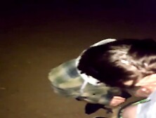 Girlfriend Sucks Dick Outside