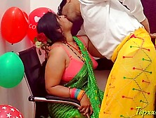 Attractive mistress painful Fuck on valentine day in office.