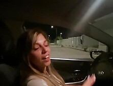 Dancing and Fucking in Public in Front of the Car with Yeri Blue