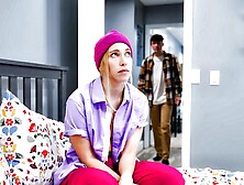 “Stepmom’s Nipple Clamps?!” Tomboy’s Unexpected Threesome