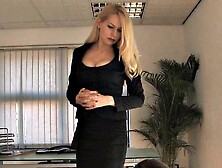 Whipping Cfnm Domina Trampling Sub In Office