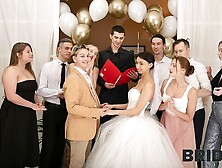 Bride party sex with astonishing dolls Ashly Rabbit and Moon Imp