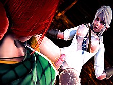 Futa Triss Sexed Ciri / 3D Porn The Witcher [ Honey Select Two: Libido ]