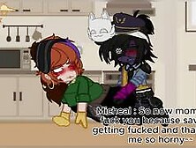 Micheal Fuck Mrs afton (Yes i'm back from now)