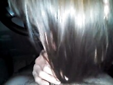 Brunette Gives Head and Swallows