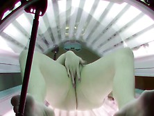 Masturbation In Solarium By Troc