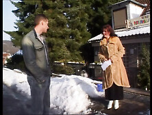 Chubby Seduces a Young Man to Fuck in Her Apartment