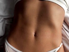 POV Missionary: Breasty Natural Blond Gets Filled Unfathomable with Sexy Creampie – Amateur Pair