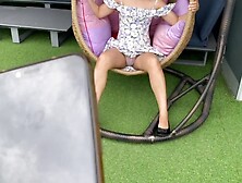 Public vibrator remote and squirt