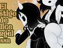 ASMR Las nalgadas hacia Alice Angel