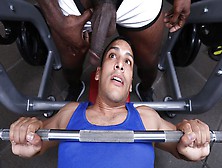 Gay Wire - Poundhisass - Vicious Gym-Based Anal With Leo Silva And Aaron Trainer