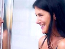 Sheseducedme Milana Ricci Misty Stone And Sienna Rae Milf Sucks Cock