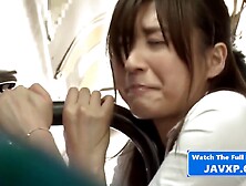 Japanese Babes Pounded On The Bus