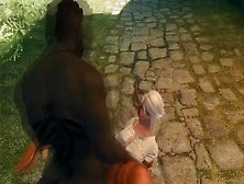 Witcher 3 Ciri Dry Humping Orc Part 2