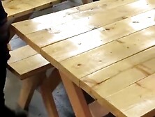 FBB Armwrestling Overpowers Dude