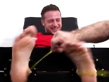 Teen Boys Feet Gay Kenny Tickled In A Straight Jacket