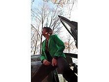 Squirt at parking area public