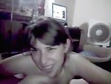 Kinky bitch enjoys licking my prick in homemade clip