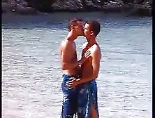 Handsome Boys Mutual Blowjob In The Nude Beach