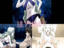 {Hmv}Purple Swimsuit-Lilysandy