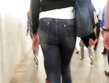 Big Tight Ass With A Confident Gait