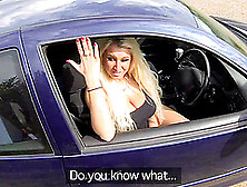 Mature Blonde Slut Brooklyn Blue Jumps In The Police Car For Sex