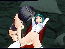 Bdsm Yuri The Mistress Took The To The Basement To Bring To Orgasms ( ) With 3d Hentai And Hentai 3d