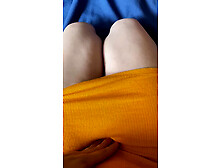 Glue stick fucking, view from up