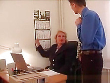 Mature Russian Boss Fucks In Her Office