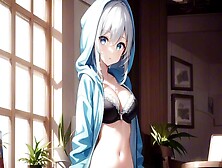 Hot Asian Cartoon Whores Wearing Hoodies