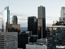 TUSHYRAW Attractive & thin Nicole's little booty gets filled up