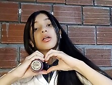 Different positions for a slim 18-year-older schoolgirl! Home-made film!