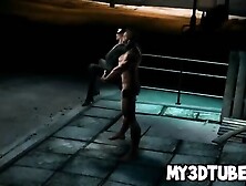 3d Catwoman Gets Fucked Hard Outdoors By Wolverine