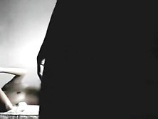 Hot latina has oral,  cowgirl and missionary sex on a matress.