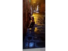 Blowjob Outside The Club In Uk Caught On Camera