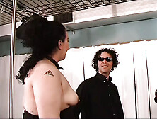 Wide chick hard deep fisting session!