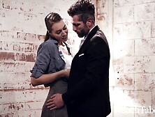 Sexy Secretary Lets Married Boss Use Her- Bella Round