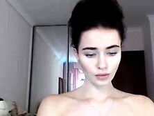 Hot Busty Webcam Babe Masturbate Solo