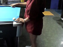 UNBELIEVABLE! Big BootyThai Goddess Devin Collides with Billiard Magic Blows Her Load in Sizzling POV Blowjob