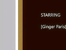 Ginger Paris Hot Standing Masturbation