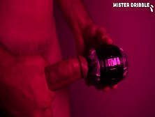 Solo Male Moans With Fleshlight Quickshot And Dripping Sperm On The Floor (Asmr)