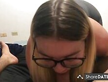 Big-Titted Blonde Bbw Sucks And Strokes