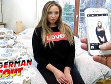 GERMAN SCOUT - COLLEGE LADY KIM DAVIS (25) FROM BERLIN PICKUP AND FUCK