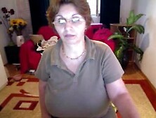 Breasty older on cam. flv