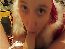 Merry Christmas Blowjob Pov - Sexyellie