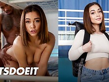 Ginebra Bellucci Snatch Treatment From BBC In Hostel Room - HORNY HOSTEL