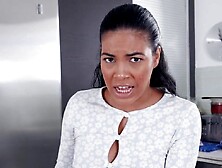 Nicole Doshi is oiled up while preparing for a BWC